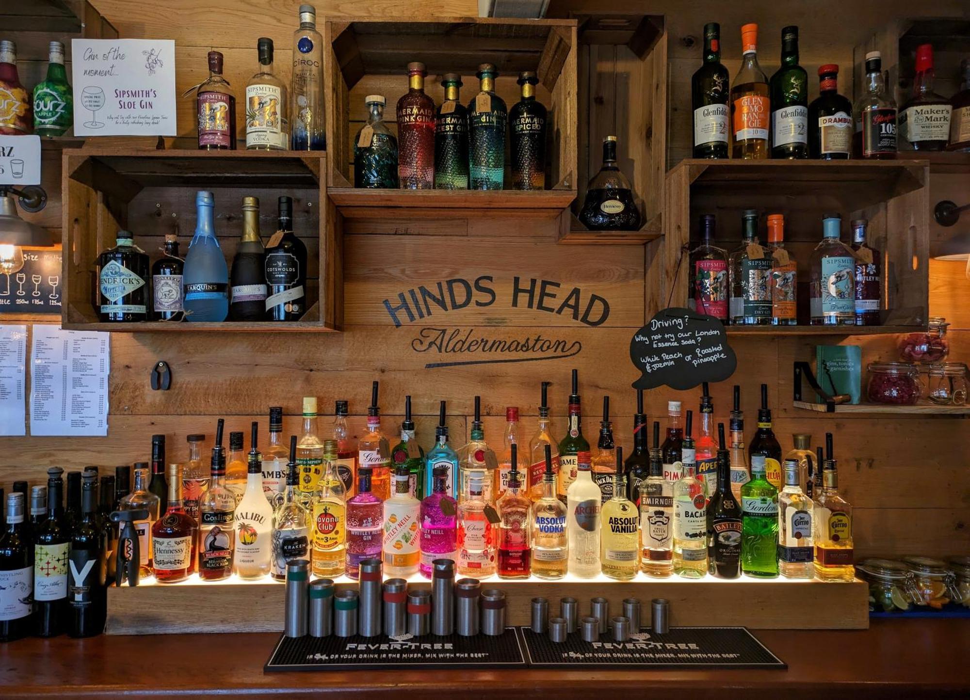 Hinds Head Hotel Олдърмастън Екстериор снимка